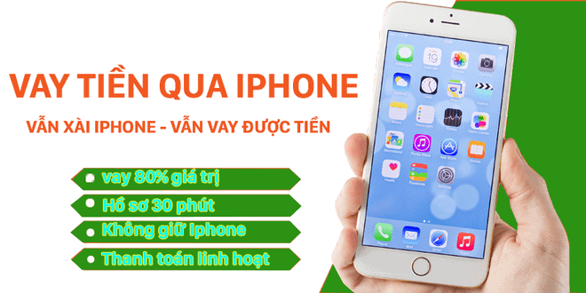 mẫu quảng cáo vay icloud